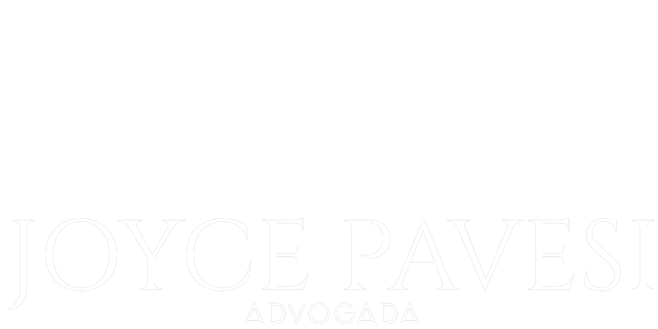 Logotipo Joyce Pavesi Advocacia rodapé